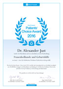 Doc Finder Patients Choice Award 2016